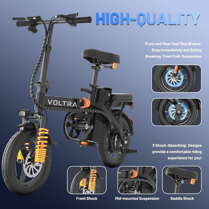 Voltra 14" Folding Electric Bike